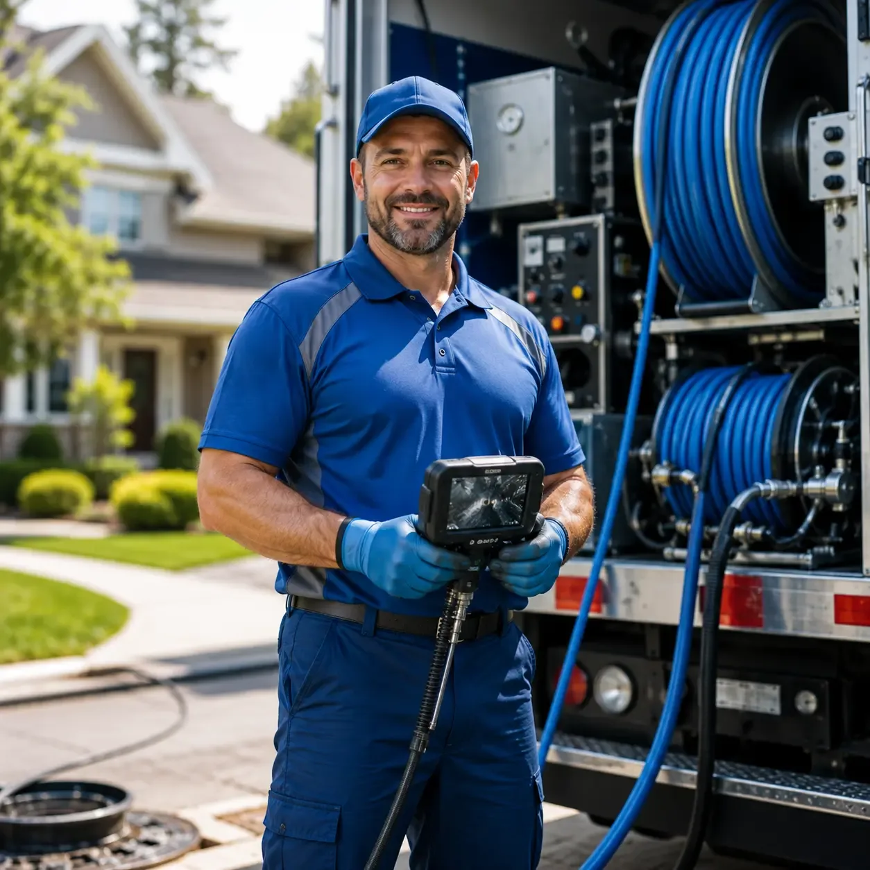 Local outdoor drain cleaning specialists in Stewartville, MN